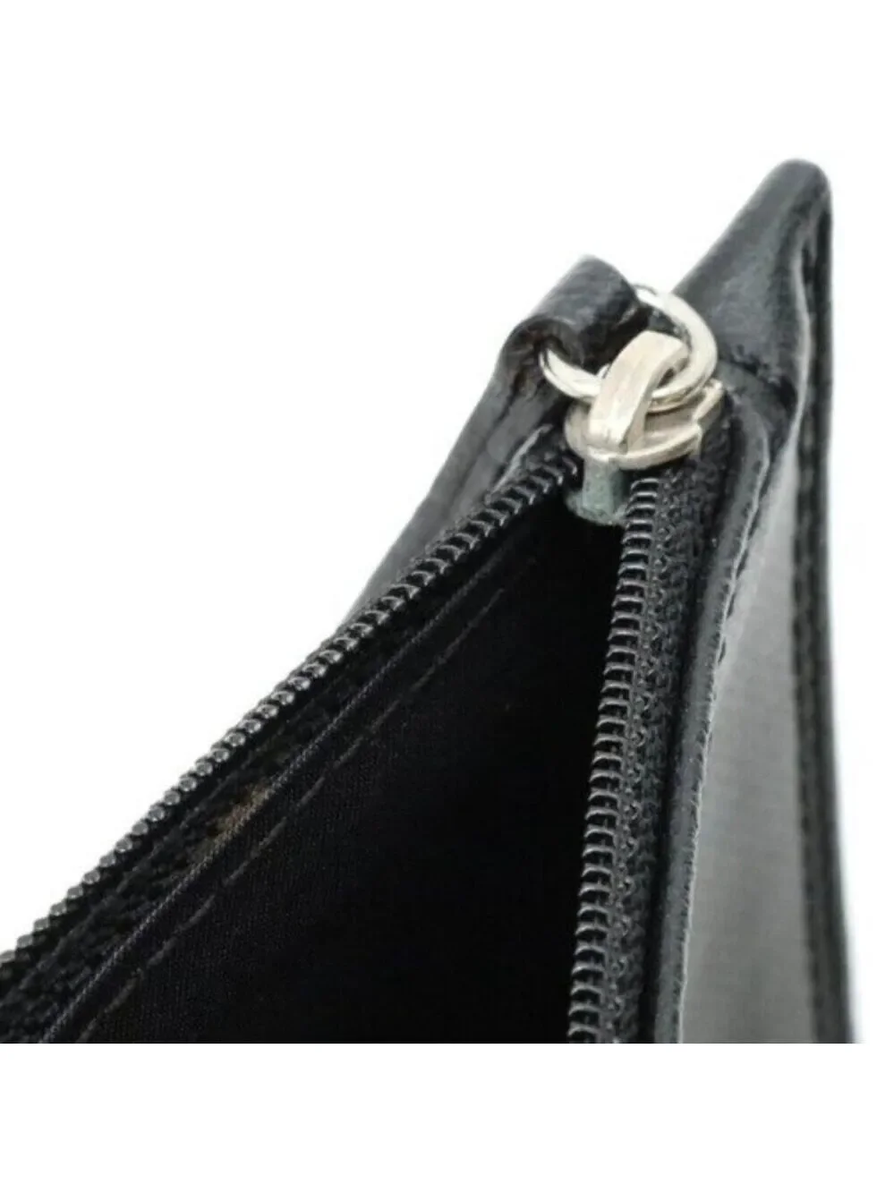 Authentic Chanel Black Quilted Leather Tote CC Charm Luxury Shoulder Bag